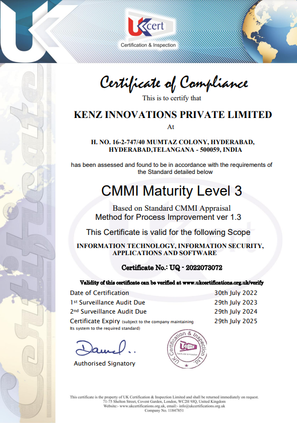 CMMI Certification